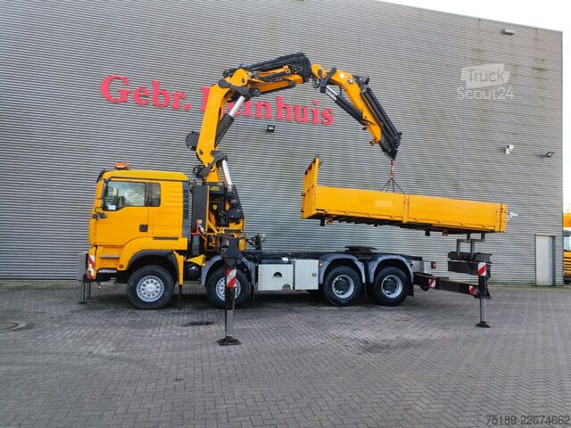 Tovornjak z žerjavom MAN TGA 41.480 8x6 Palfinger PK 72002
