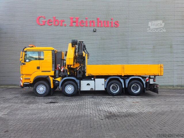 Tovornjak z žerjavom MAN TGA 41.480 8x6 Palfinger PK 72002