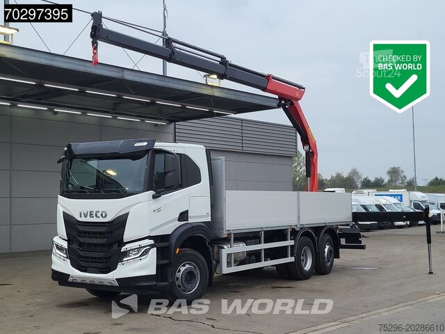 Open laadbak Iveco X-Way 420 6X2 UNUSED Palfinger PK19001 SLD5 Cra...