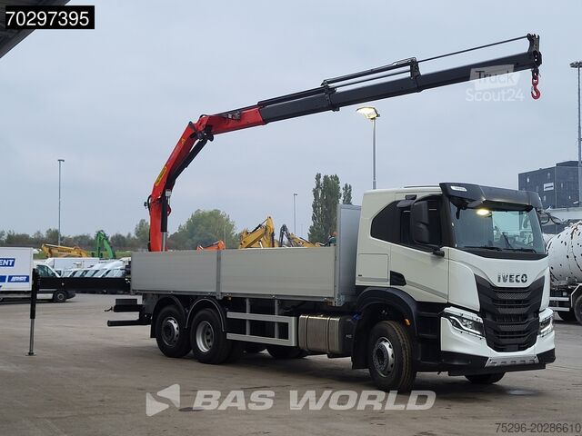Krovimo platforma Iveco X-Way 420 6X2 UNUSED Palfinger PK19001 SLD5 Cra...