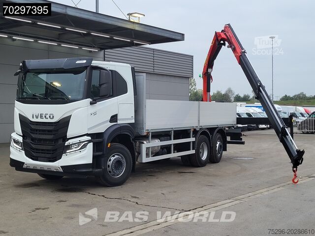 Krovimo platforma Iveco X-Way 420 6X2 UNUSED Palfinger PK19001 SLD5 Cra...