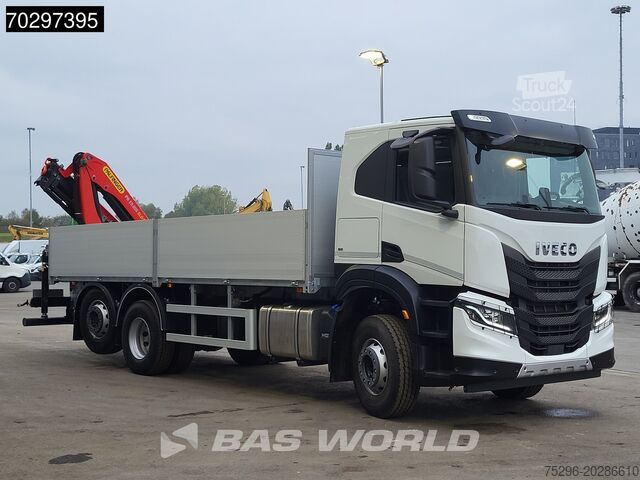 Krovimo platforma Iveco X-Way 420 6X2 UNUSED Palfinger PK19001 SLD5 Cra...
