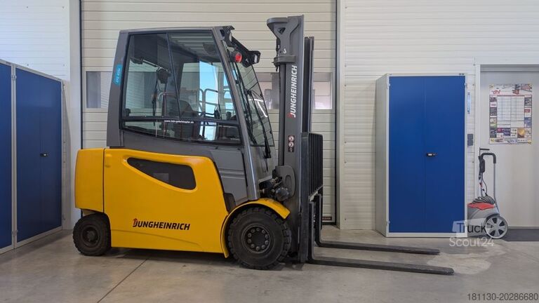 Carretilla elevadora frontal Jungheinrich EFG S50s Zinkenverstellgerät, Waage