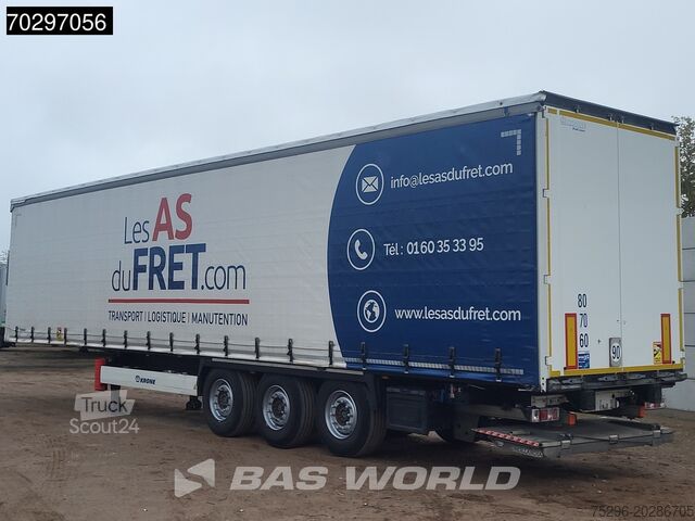 Schuifzeilen Krone SD Tailgate Lift Axle Sliding Roof
