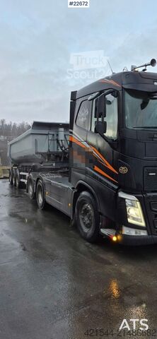 Standard tractor Volvo FH 500 6x4 Tractor w/ 2024 Rojo Tipper Semi