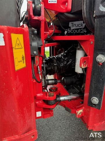 Exkavátor kar Huddig 1260C Backhoe w/ Palfinger crane, Lift, rototilt a