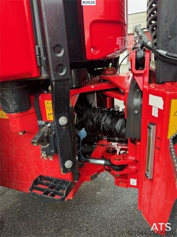 Exkavátor kar Huddig 1260C Backhoe w/ Palfinger crane, Lift, rototilt a