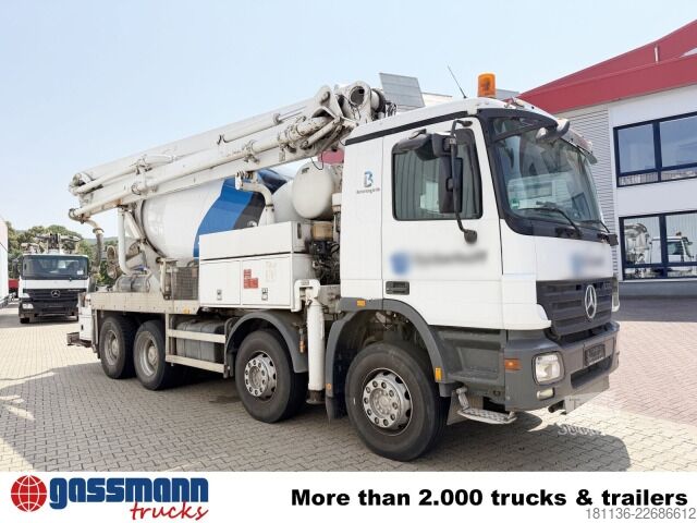 Mobilna betonarna Mercedes-Benz Actros 3236 B 8x4, Stetter-Schwing FBP20-100,