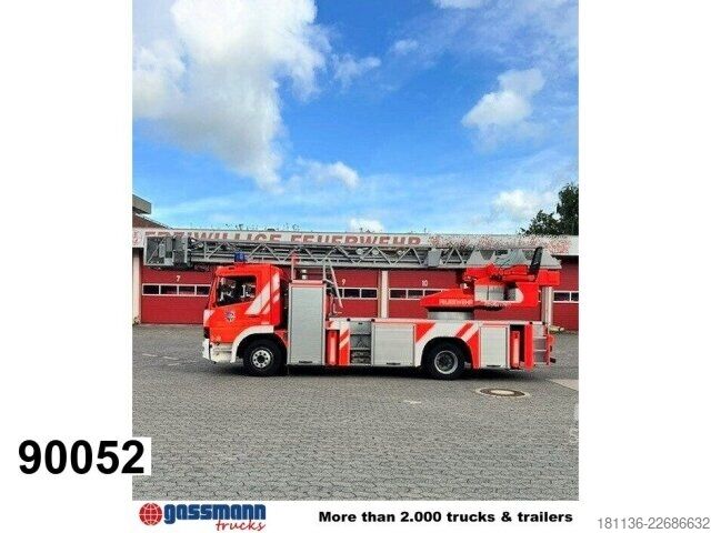 Gasilsko vozilo Mercedes-Benz 1528 F 4x2 Metz Drehleiter DLK 23-12, 23 mtr.
