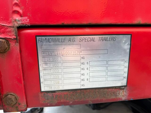 Semi carregador baixo Faymonville STN-4AX Multimax
