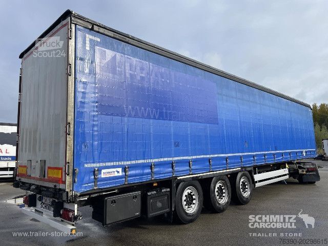 Atvērta puspiekabe ar tentu Schmitz Cargobull Semitrailer Curtainsider Standard