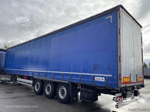 Atvērta puspiekabe ar tentu Schmitz Cargobull Semitrailer Curtainsider Standard