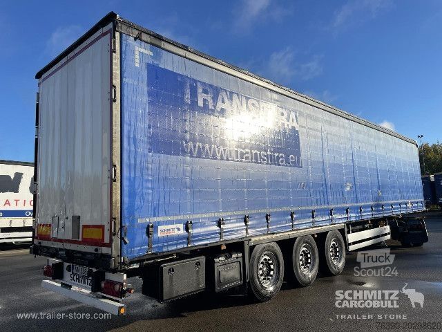 Atvira puspriekabė su tentu Schmitz Cargobull Semitrailer Curtainsider Standard