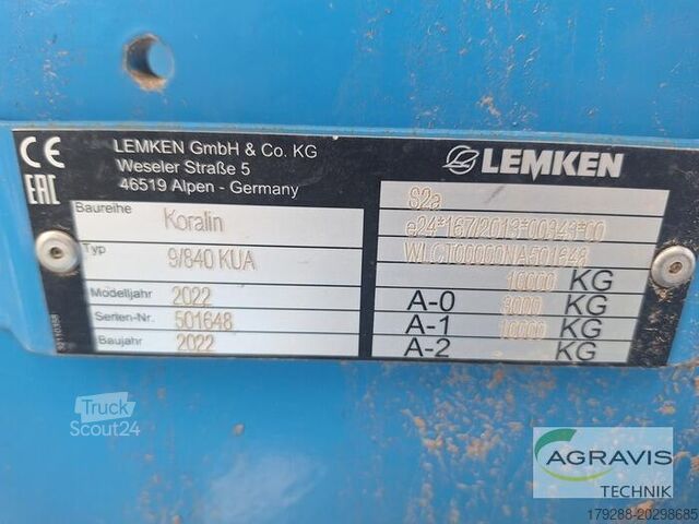 Grubber Lemken KORALIN 9/840 KUA