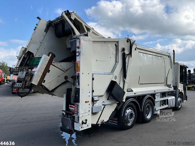 Pojazd do zbiórki odpadów Mercedes Econic 2630 Euro 6 Norba MF 300 18m³ 2 comparti...