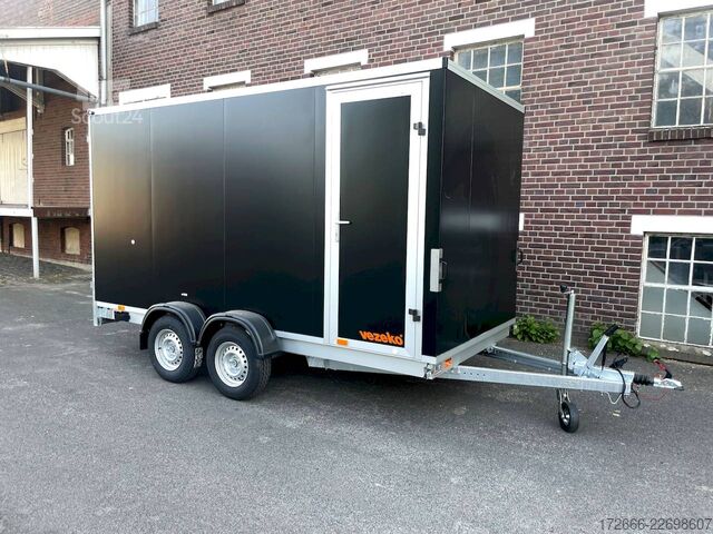 Kofferanhänger Vezeko TK C 27.40 | BLACK | SEITENTÜR 405X184X205CM 2700KG KOFFERANHÄNGER