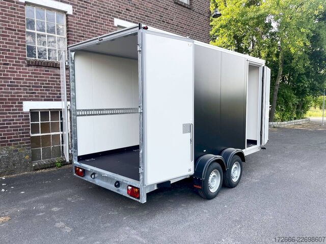 Kofferanhänger Vezeko TK C 27.40 | BLACK | SEITENTÜR 405X184X205CM 2700KG KOFFERANHÄNGER