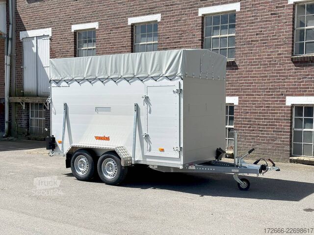  Vezeko VT 2000 | RAMPE-/TÜR-KOMBI 320X160X190CM VIEHANHÄNGER | RAMPENGUMMI | LÜFTUNG | BOXENSTANGE