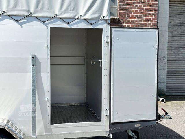  Vezeko VT 2000 | RAMPE-/TÜR-KOMBI 320X160X190CM VIEHANHÄNGER | RAMPENGUMMI | LÜFTUNG | BOXENSTANGE