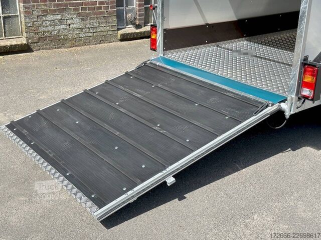  Vezeko VT 2000 | RAMPE-/TÜR-KOMBI 320X160X190CM VIEHANHÄNGER | RAMPENGUMMI | LÜFTUNG | BOXENSTANGE
