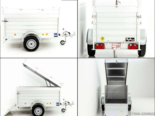  Koch-Anhänger U2 205X105X95CM 750KG | 3XBWE | DECKELANHÄNGER