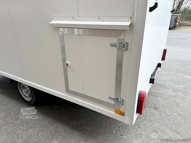  Andere VK 15352023 | WEISS | GASTÜR 350X200X230CM 1500KG VERKAUFSANHÄNGER
