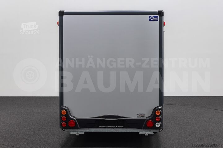  Blyss HB20421HT | PREMIUM AERO | GRAU 420X200X230CM 2000KG VERKAUFSANHÄNGER