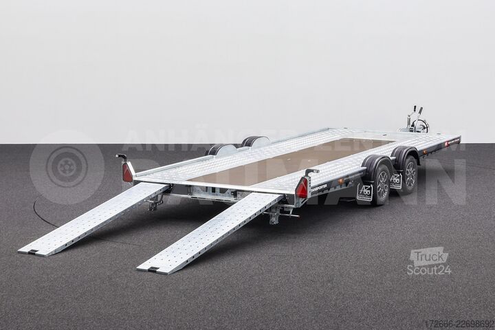  Brian James Trailers A 130-5021-30-2-12 TRANSPORTER 500X210CM 3000KG AUTOTRAILER | ANTHRAZIT