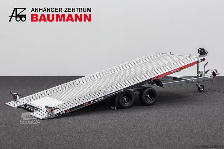 Autotransporter Lorries PLI27-4521 I ALUBODEN MITTIG 486X216CM 2700KG AUTOTRAILER