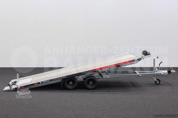 Autotransporter Lorries PLI27-4521 I ALUBODEN MITTIG 486X216CM 2700KG AUTOTRAILER