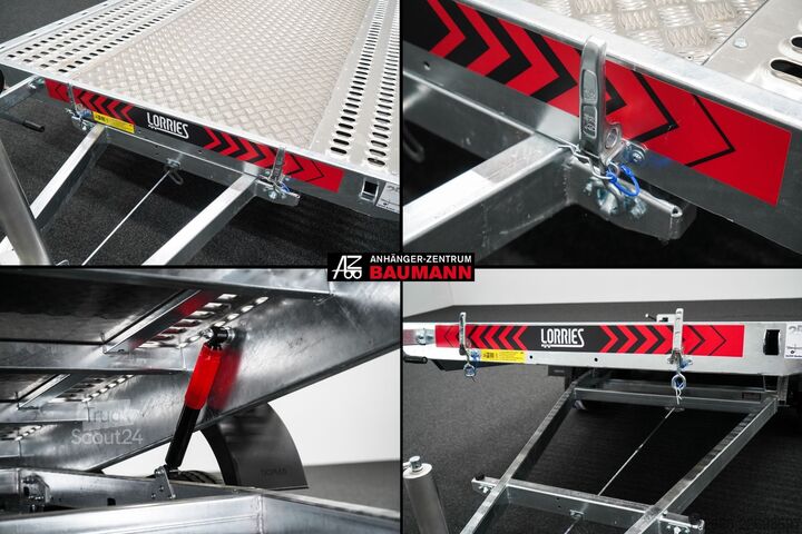 Autotransporter Lorries PLI27-4521 I ALUBODEN MITTIG 486X216CM 2700KG AUTOTRAILER