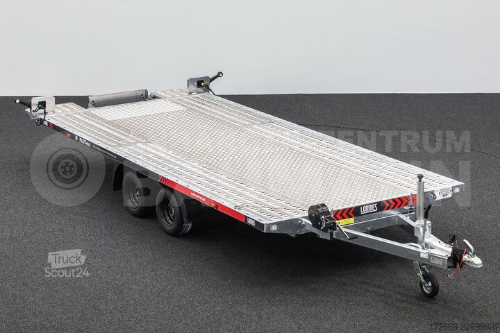 Autotransporter Lorries PLI27-4521 I ALUBODEN MITTIG 486X216CM 2700KG AUTOTRAILER
