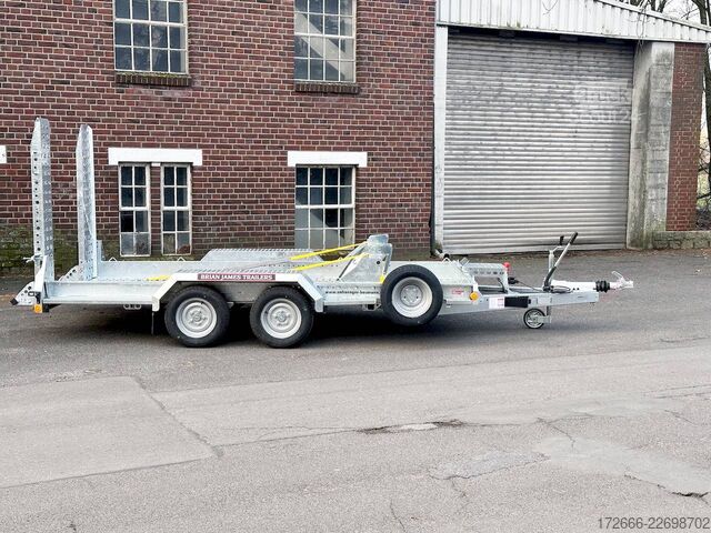  Brian James Trailers DIGGER PLANT 543-3717-35-2-12 | TRACSTRAP | EINZELRAMPEN 370X170CM 3500KG BAUMASCHINENANHÄNGER