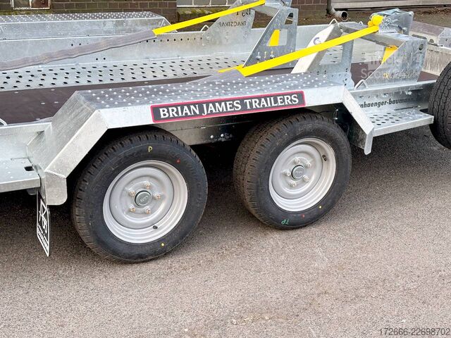  Brian James Trailers DIGGER PLANT 543-3717-35-2-12 | TRACSTRAP | EINZELRAMPEN 370X170CM 3500KG BAUMASCHINENANHÄNGER