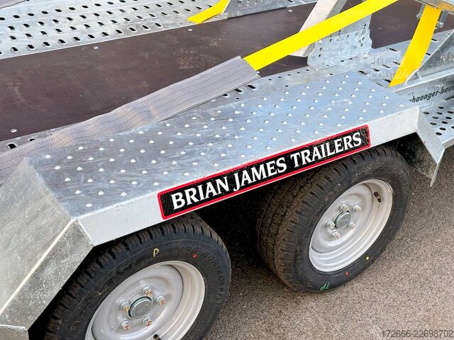  Brian James Trailers DIGGER PLANT 543-3717-35-2-12 | TRACSTRAP | EINZELRAMPEN 370X170CM 3500KG BAUMASCHINENANHÄNGER