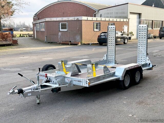  Brian James Trailers DIGGER PLANT 543-3717-35-2-12 | TRACSTRAP | EINZELRAMPEN 370X170CM 3500KG BAUMASCHINENANHÄNGER