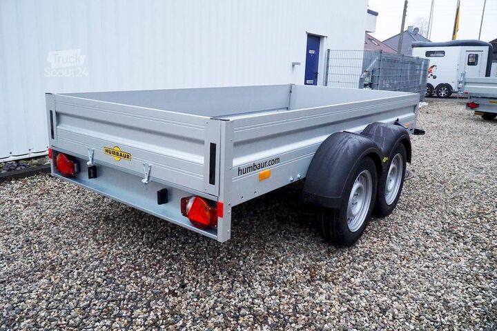  Humbaur HA 253015 KV 303X150X35CM 2500KG TIEFLADER | BUGKLAPPE