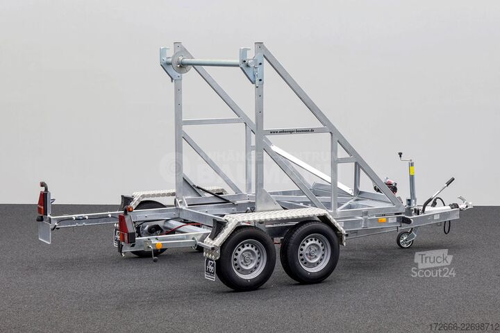  Stedele KTT 35 | E-WINDE 330X163CM 3500KG KABELTROMMELANHÄNGER
