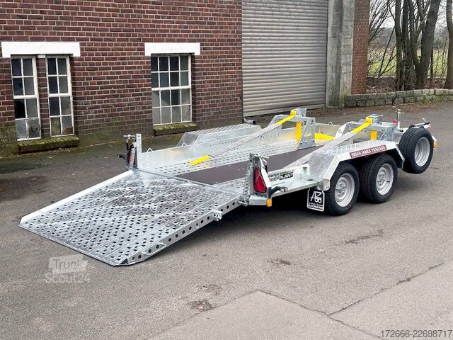  Brian James Trailers DIGGER PLANT 543-3217-35-2-12 | TRACSTRAP | SCHWERLASTRAMPE 320X170CM 3500KG BAUMASCHINENANHÄNGER