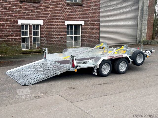  Brian James Trailers DIGGER PLANT 543-3217-35-2-12 | TRACSTRAP | SCHWERLASTRAMPE 320X170CM 3500KG BAUMASCHINENANHÄNGER