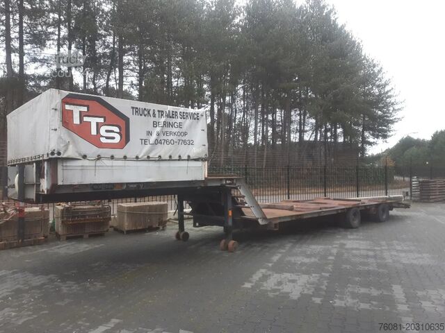 Automobilių transporteris VAN HOOL oplegger
