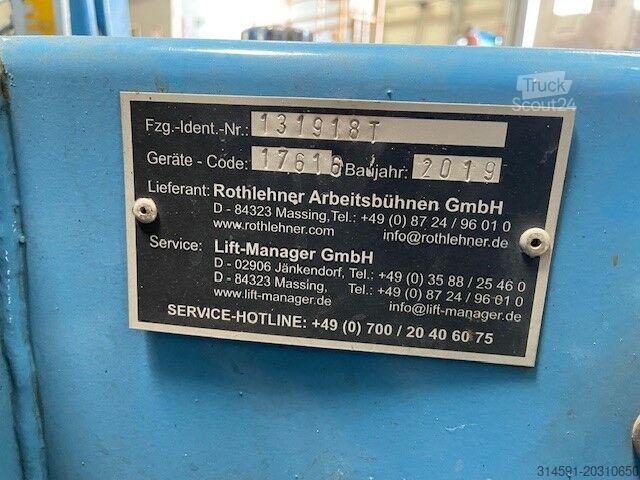 منصة عمل تلسكوبية EuropeLift TM13T (13,1m Arbeitshöhe)