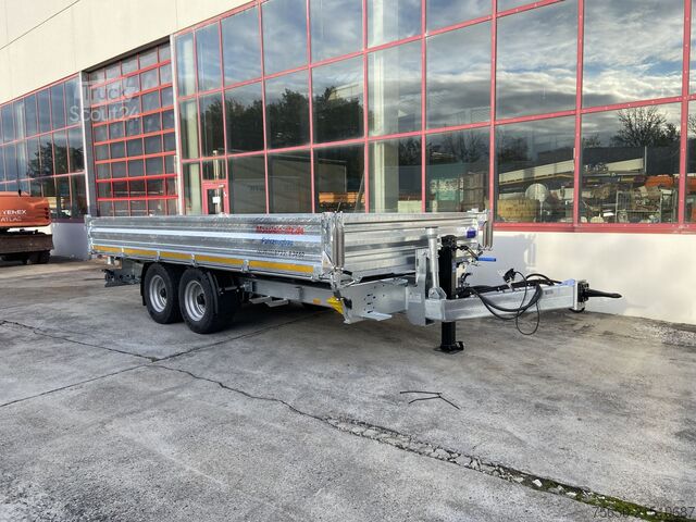 Tipvognstrailer Möslein TTD 11 Breite Reifen  Kipper Tieflader, Breite Reifen-- Neufahrzeug --