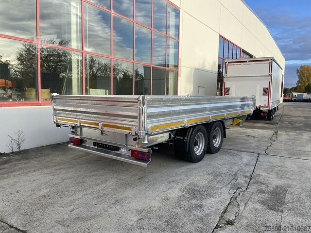 Tipvognstrailer Möslein TTD 11 Breite Reifen  Kipper Tieflader, Breite Reifen-- Neufahrzeug --