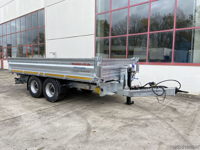 Tipvognstrailer Möslein TTD 14  5,70 m  14 t Kipper Tieflader 5,70 m lang, Breite Reifen-- Neufahrzeug --