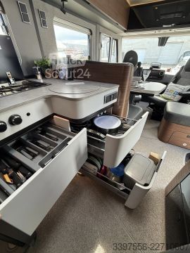 Ολοκληρωμένο αυτοκινούμενο τροχόσπιτο Hymer/Eriba B-Klasse MC I 680 hydr. Hubstützen, Aufbau Klima