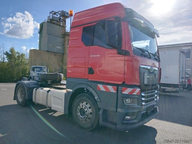 Standarta vilcējs MAN TGX 18.470 BL Kipphydraulik Retarder Alu