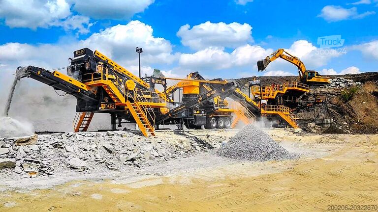 Mobil knuser FABO MCK-115 Mobile Crushing Plant