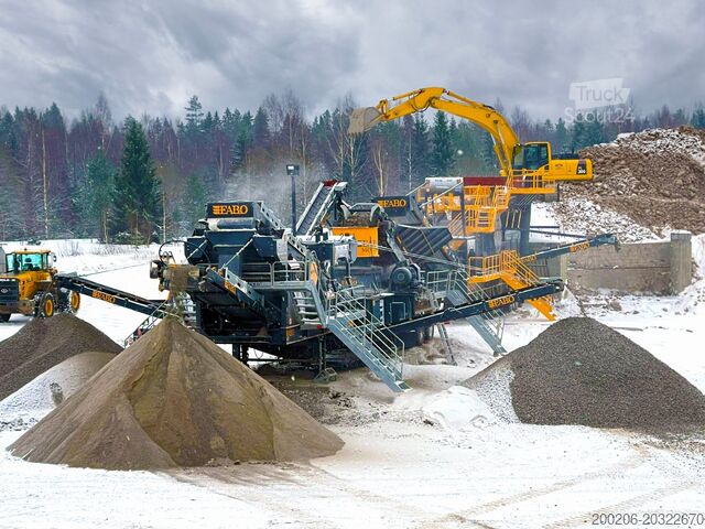 Mobil knuser FABO MCK-115 Mobile Crushing Plant