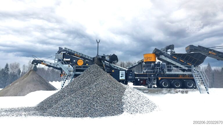 Mobil knuser FABO MCK-115 Mobile Crushing Plant